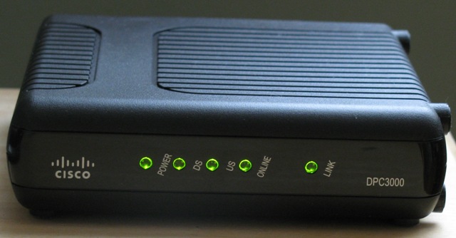 Cisco DPC3000 DOCSIS 3.0 Cable Modem -.